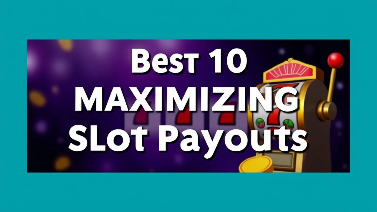 Best 10 Strategies for Maximizing Slot Payouts